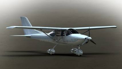 G01小型飞机三维模型Solidworks全套图纸